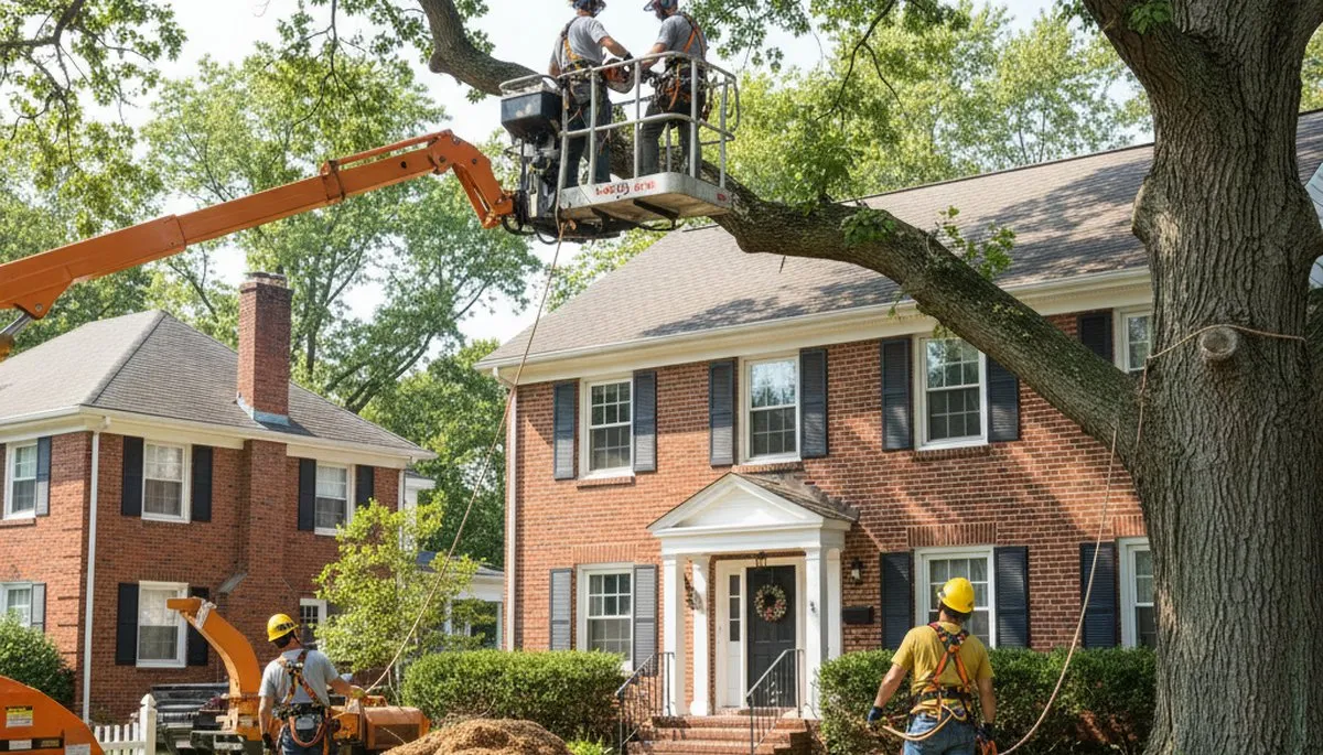 Chicago, IL tree service crew providing professional tree removal and arborist services